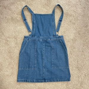 Lulus Denim Overall Dress| Size Small